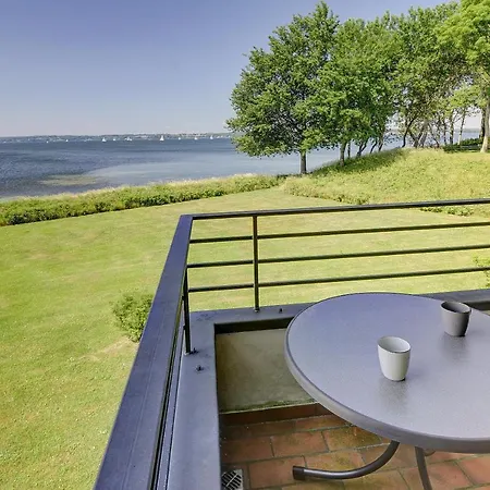 Fewo1846 - Fjordview - Komfortables Studioapartment Mit Balkon Und Meerblick Glücksburg Exterior foto