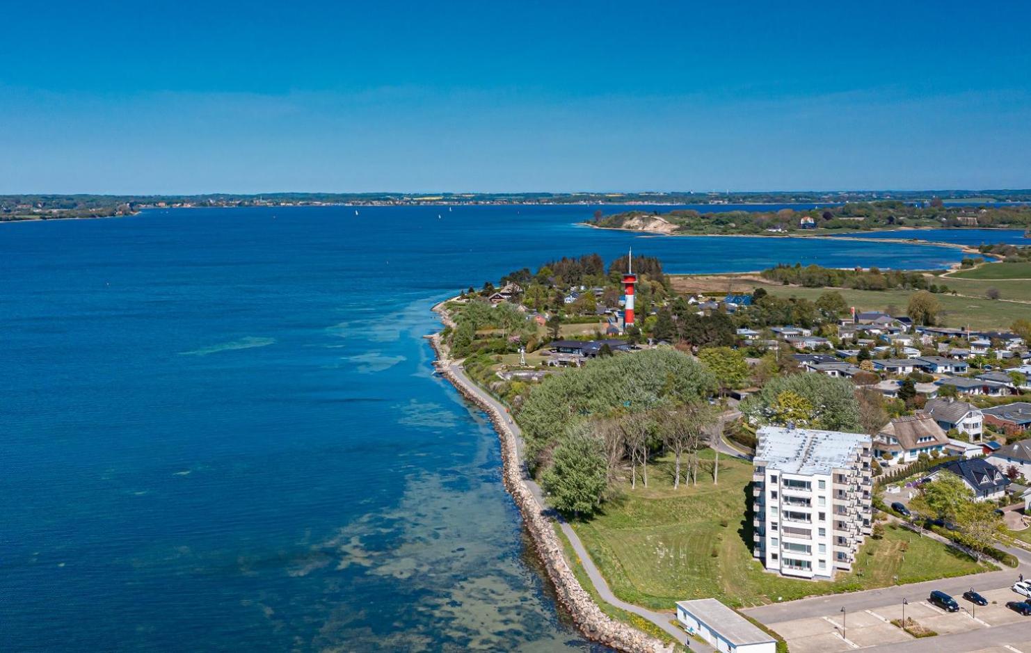Fewo1846 - Fjordview - Komfortables Studioapartment Mit Balkon Und Meerblick Apartment Glücksburg